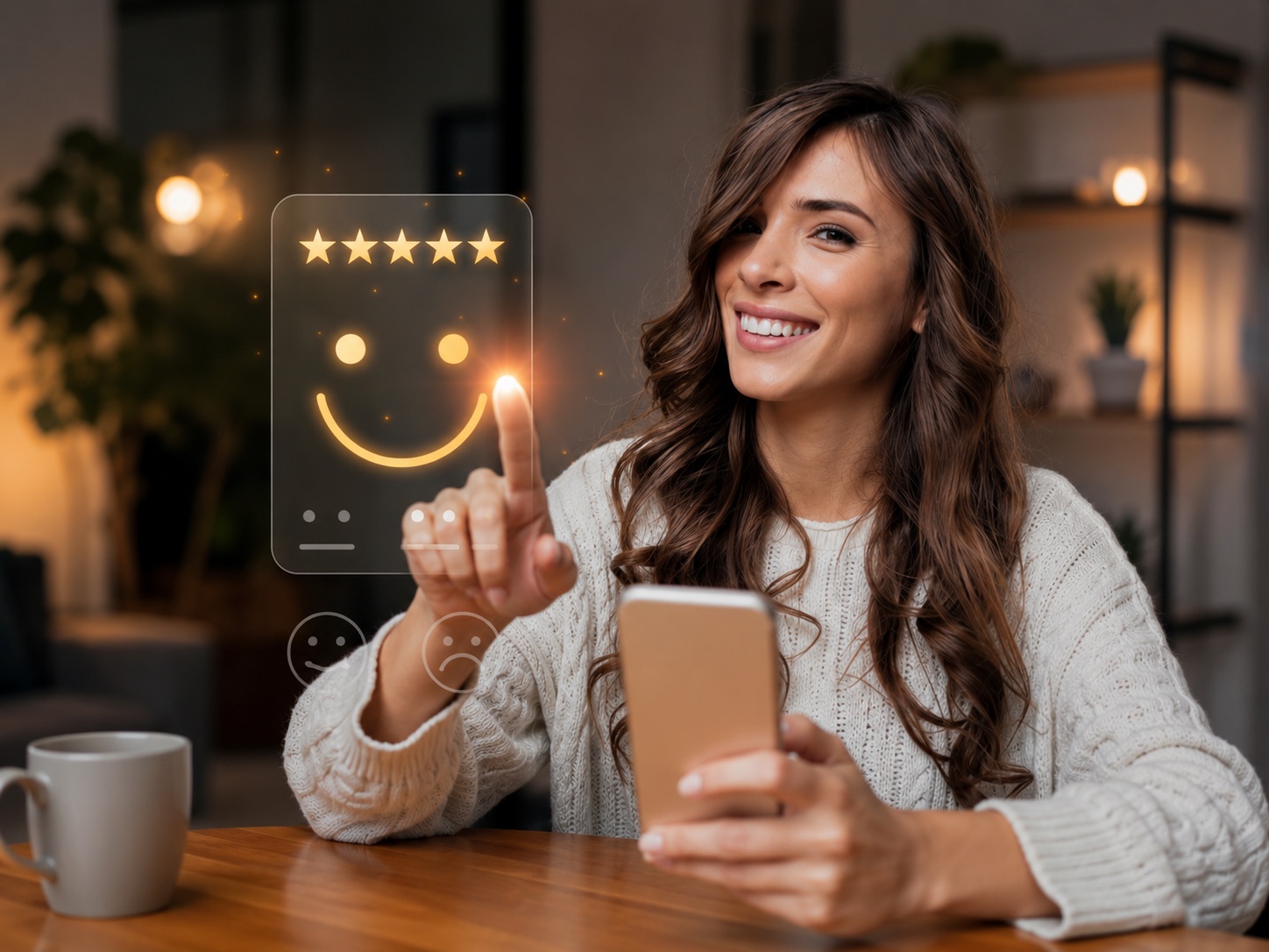 Apprenante Elitek satisfaite attribuant 5 étoiles à sa formation